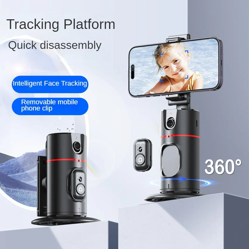 

Auto Tracking Smart Shoot Robot Cameraman 360 Face Phone Holde AI Shooting Selfie Stick Gimbal Stabilizer For Vlog Live Video
