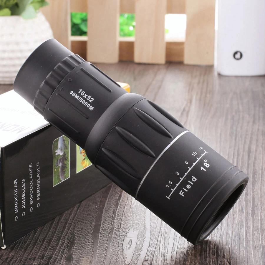 

outdoor Monocular 16X52 high magnification HD eyeglasses children's gift bird watching Adjustable Focus 66M/8000M HD Scope