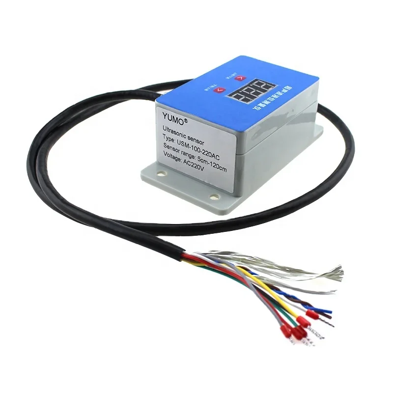 YUMO Горячий продавать USM-100-220AC Ультразвуковой датчик измерения уровня жидкости