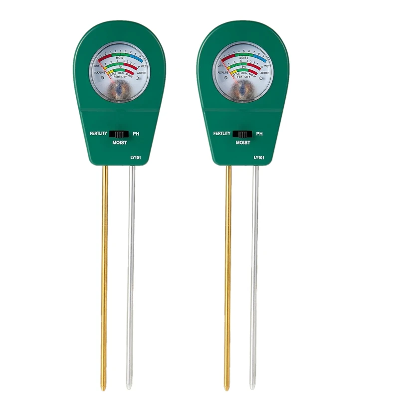 

Big Deal Soil Tester Soil Fertility Meter 3-In-1 Soil Fertility Moisture PH Tester Gardening Tool For Garden Lawn Farm Outdoor