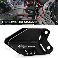 motorcycle accessories for kawasaki ninja650 z650 ninja 650 footpeg footrest front brake cylinder heel plates guard protector