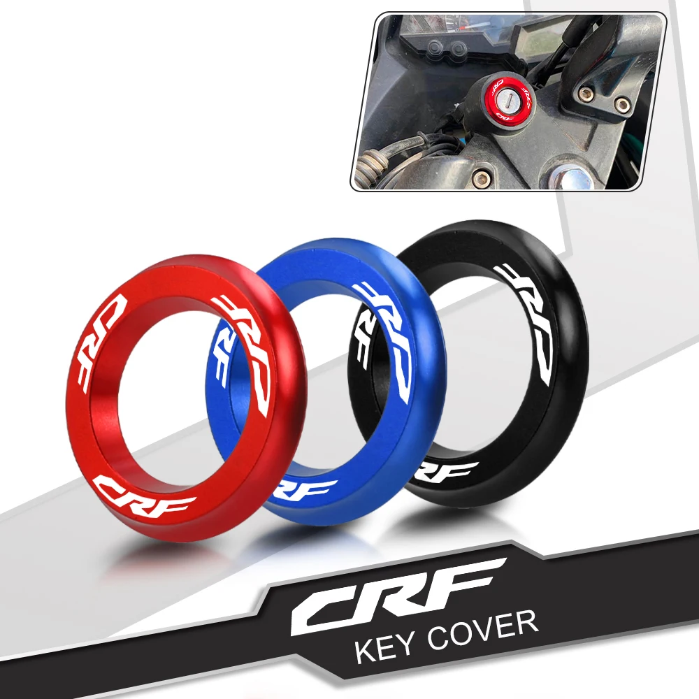 

For HONDA CRF1000L CRF1100L AFRICATWIN Motorcycle Decorative RING Aluminum lgnition Switch Cover Ring CRF 1000 1100 L AfricaTwin