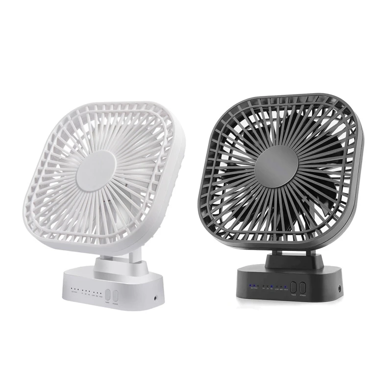 

5000 мАч летний портативный вентилятор охлаждения USB Настольный вентилятор мини воздушный кулер 3 скорости