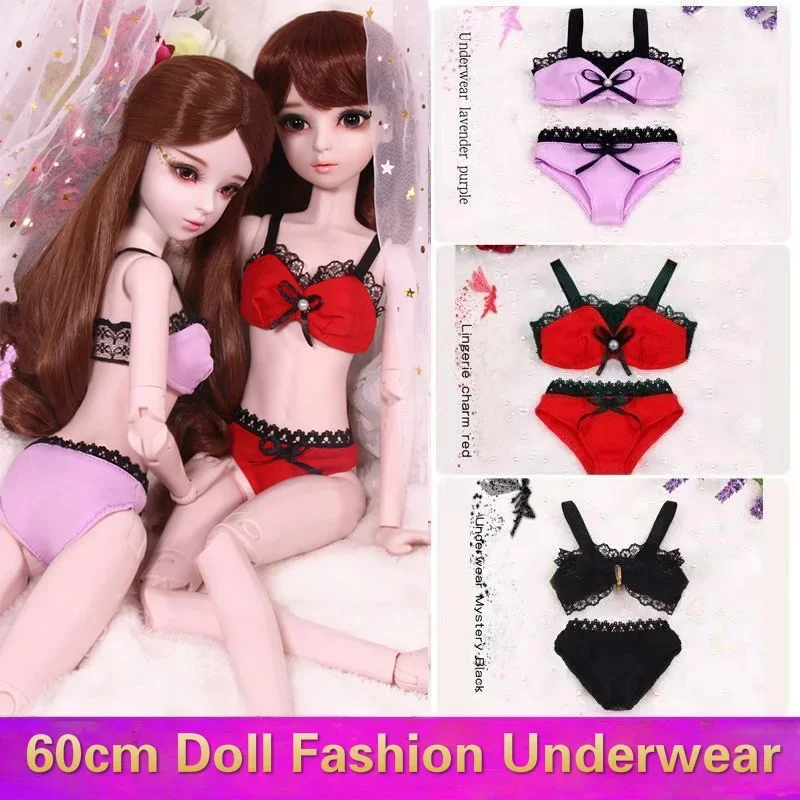 Модная кукольная одежда 60 см нижнее белье купальник пижама платье аксессуары для