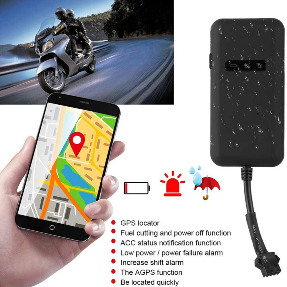 Автомобильный GPS мини-трекер GT02D GSM GPRS автомобильный мотоцикл трекер отслеживание