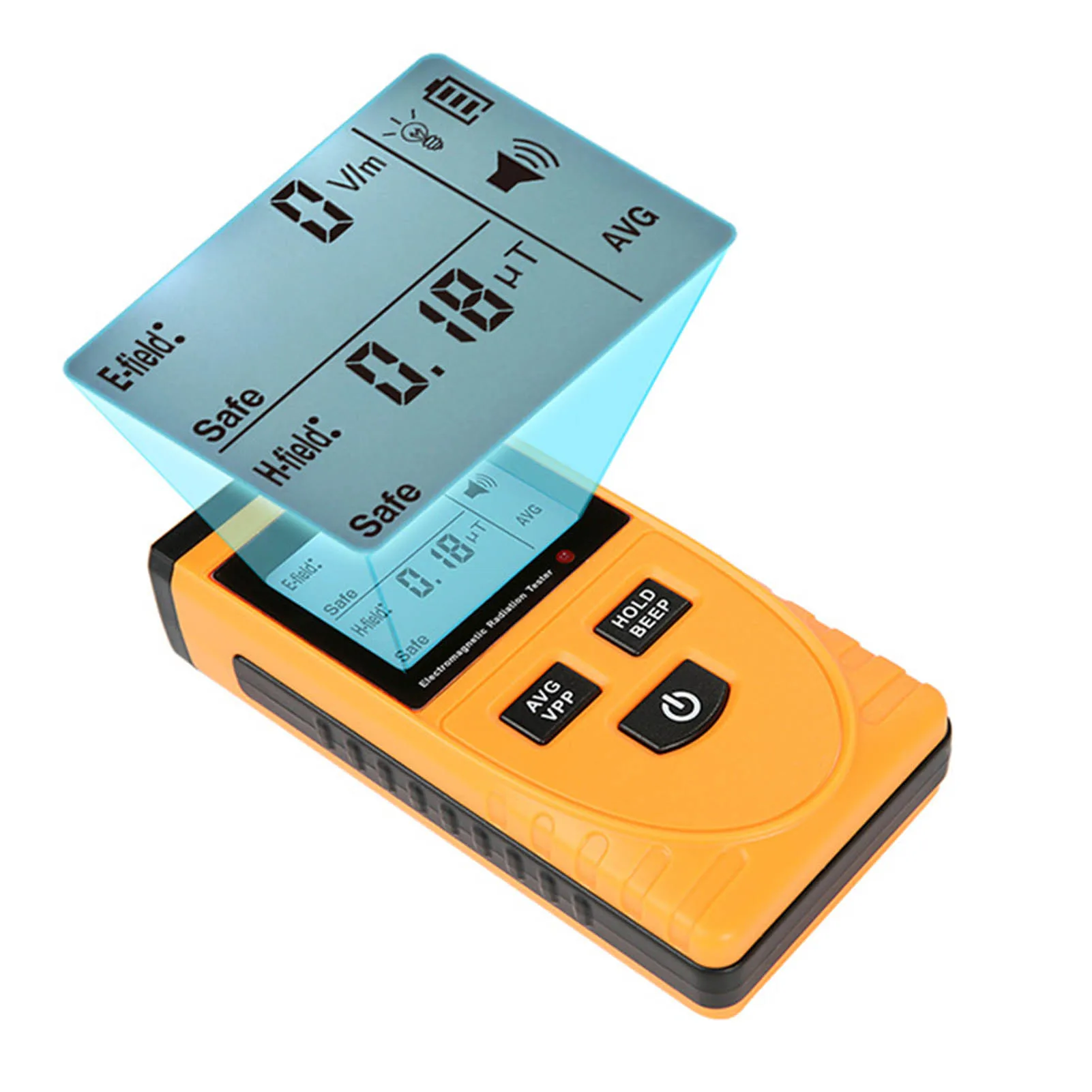 

Измеритель EMF, измеритель радиации, Многофункциональный цифровой измеритель EMF с ЖК-дисплеем, тестер бытовой техники, портативное оборудова...