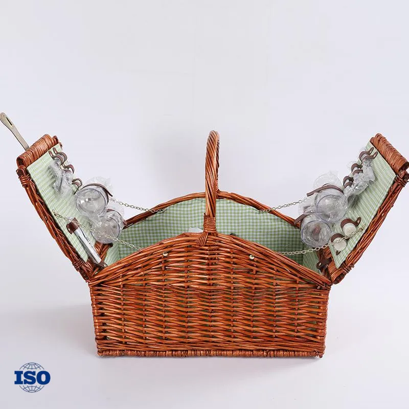 

Wholesale Willow Picnic Baskets Hamper Wicker Crafts