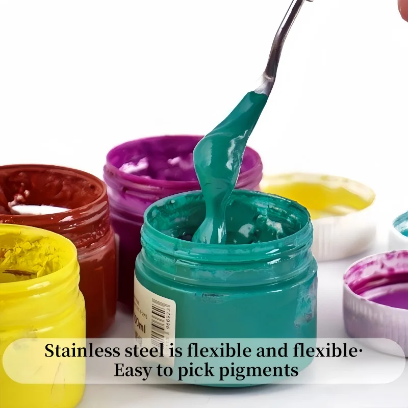 Пластмассовый нож с особой текстурой для рисования маслом гуашь тонер скребок