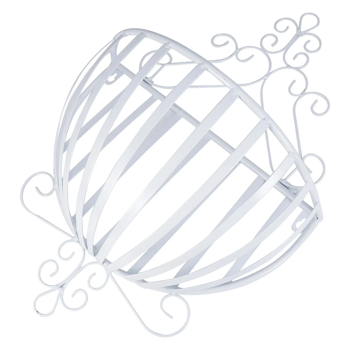 

Hanging Wall Planter Basket Flower Holder Metal Pot Planters Balcony Mounted Baskets Railing Wire Iron Stand Hangers Bracket