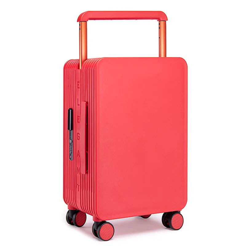 

Mid-mounted wide trolley suitcase women's 20 inch cabin suitcase small suitcase 24 inch universal wheel lockbox men