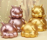 creative flying golden pig fall proof piggy piggy piggy piggy piggy bank large capacity childrens gift cake decoration