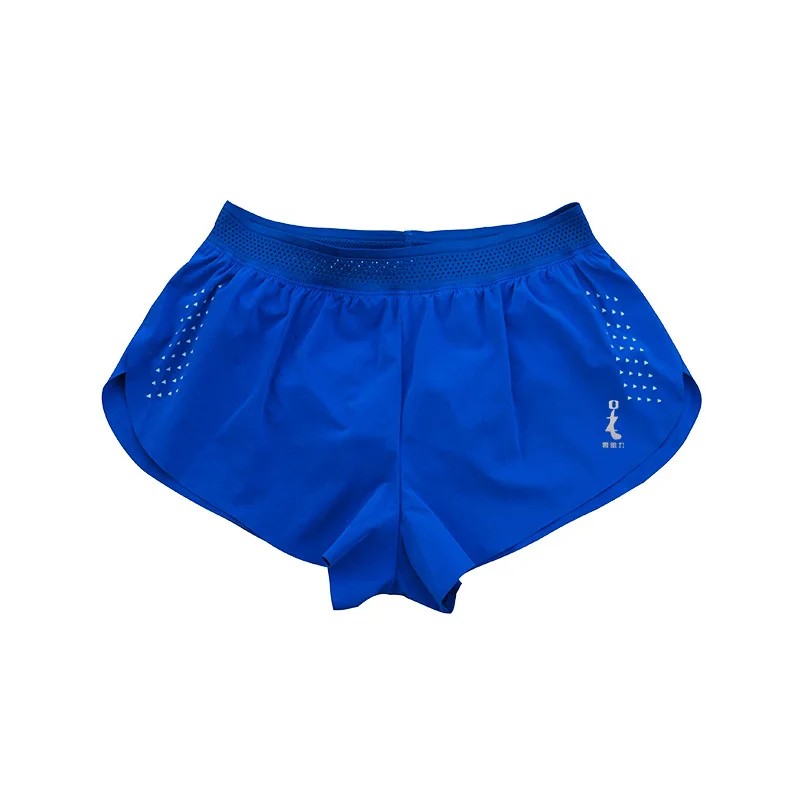 Zero resistance marathon three-point running shorts men's and women's track and field training quick-drying