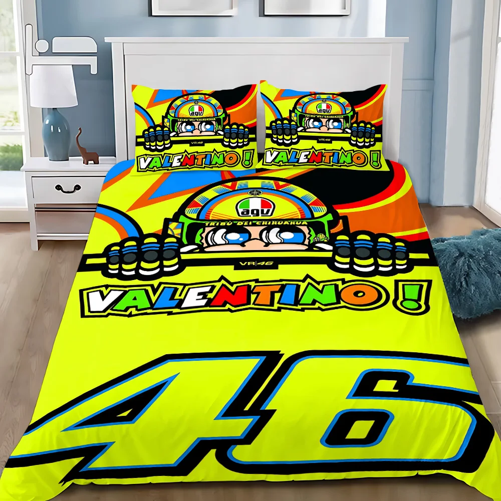 Duvet Cover Pillowcase D-DoctorS R-rossis Bedding Set Boy Girl Bedroom Decoration Children Gift Single Double-VR-46-Large Size