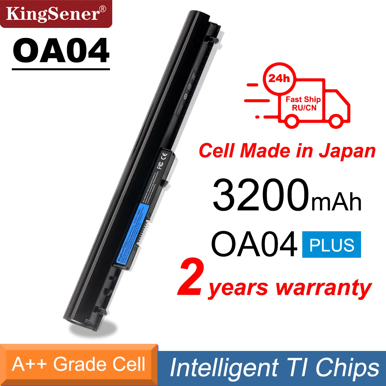 KingSener 3200mAh OA04 Laptop Battery for HP 240 245 250 G2 G3 HSTNN-PB5S HSTNN-IB5S HSTNN-LB5S OA03 740715-001 746458-421