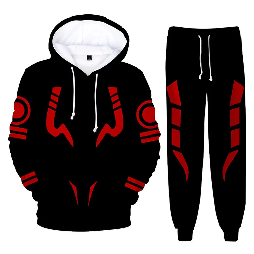 

Jujutsu Kaisen Ryomen Sukuna Hoodie Casual Pants Men Women 3D Print Sweatshirt Pullover Sweatpants Joggers Trousers Set