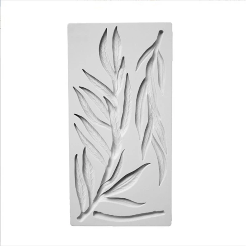 

Exquisite Leaf Clay Soap Decorating Flexible Handmade DIY Candle Resin Craft
