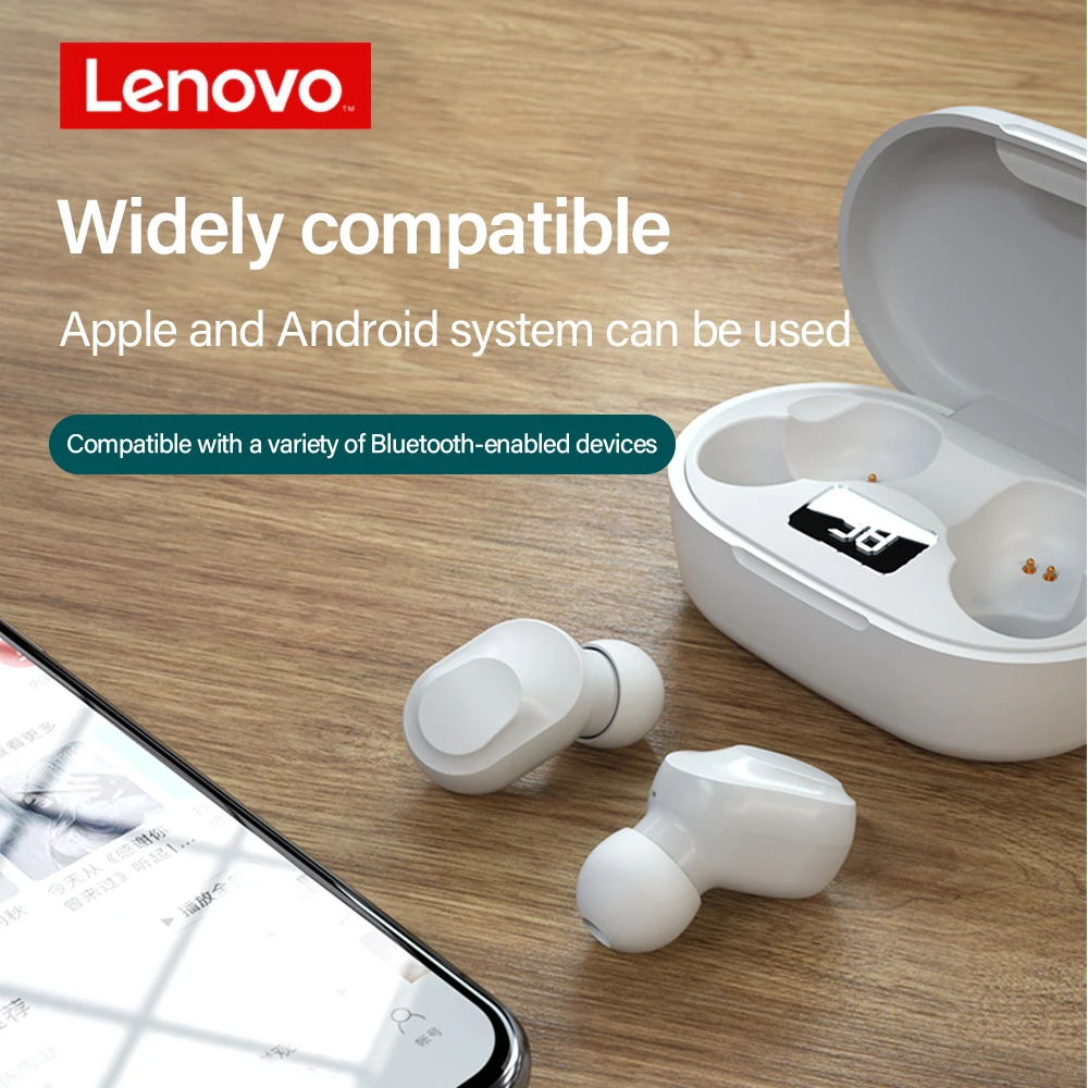 

TWS-наушники Lenovo XT91 с поддержкой Bluetooth 5,0, 300 мАч