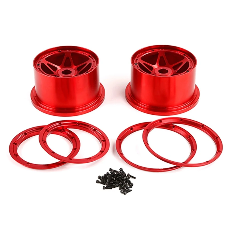

CNC Metal Rear Hub Kit For 1/5 HPI ROFUN ROVAN KM BAJA 5B RC CAR PARTS