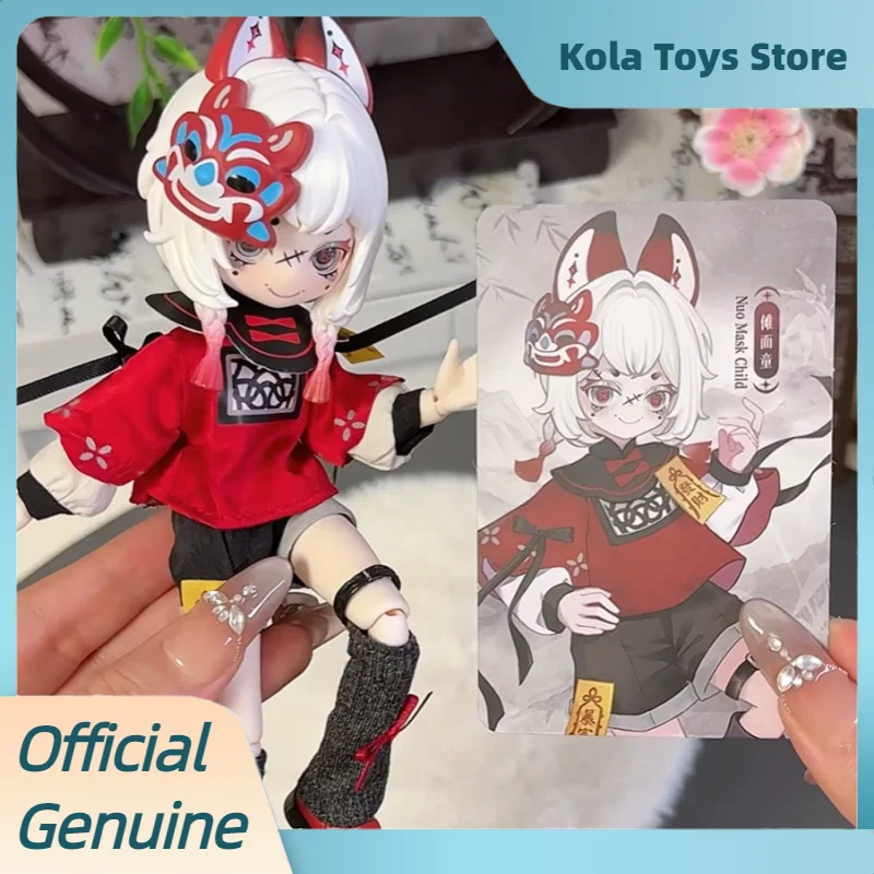 Оригинальная коллекционная фигурка Happy Engine BJD Doll Blind Box 18 Yoo Minge Nightwalk, игрушка-украшение для рабочего стола, загадочный подарок для коллекционеров (art.: 3920dcb522883) - 3920dcb522883
