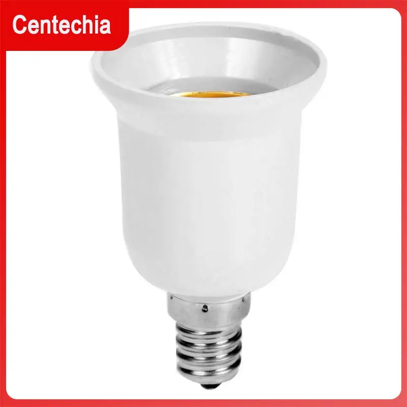 

E14 To E27 Adapter Conversion Socket Fireproof Plastic Converter High Quality Material Socket Bulb Adapter Lamp Holder