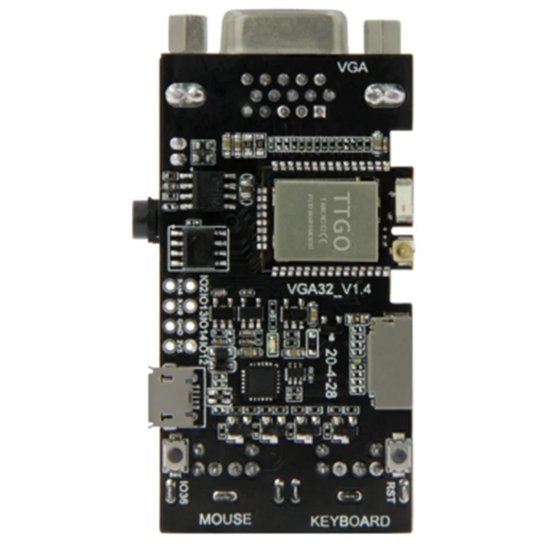 TTGO VGA32 VGA ESP32 PSRAM модуль V1.4 контроллер PS/2 мышь клавиатура графическая библиотека