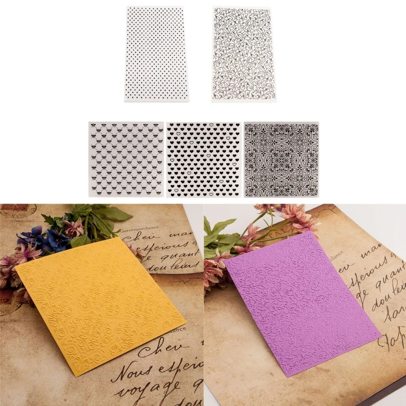 

Flower Embossing Templates Heart Embossing Folder Embossing Stencils for Card
