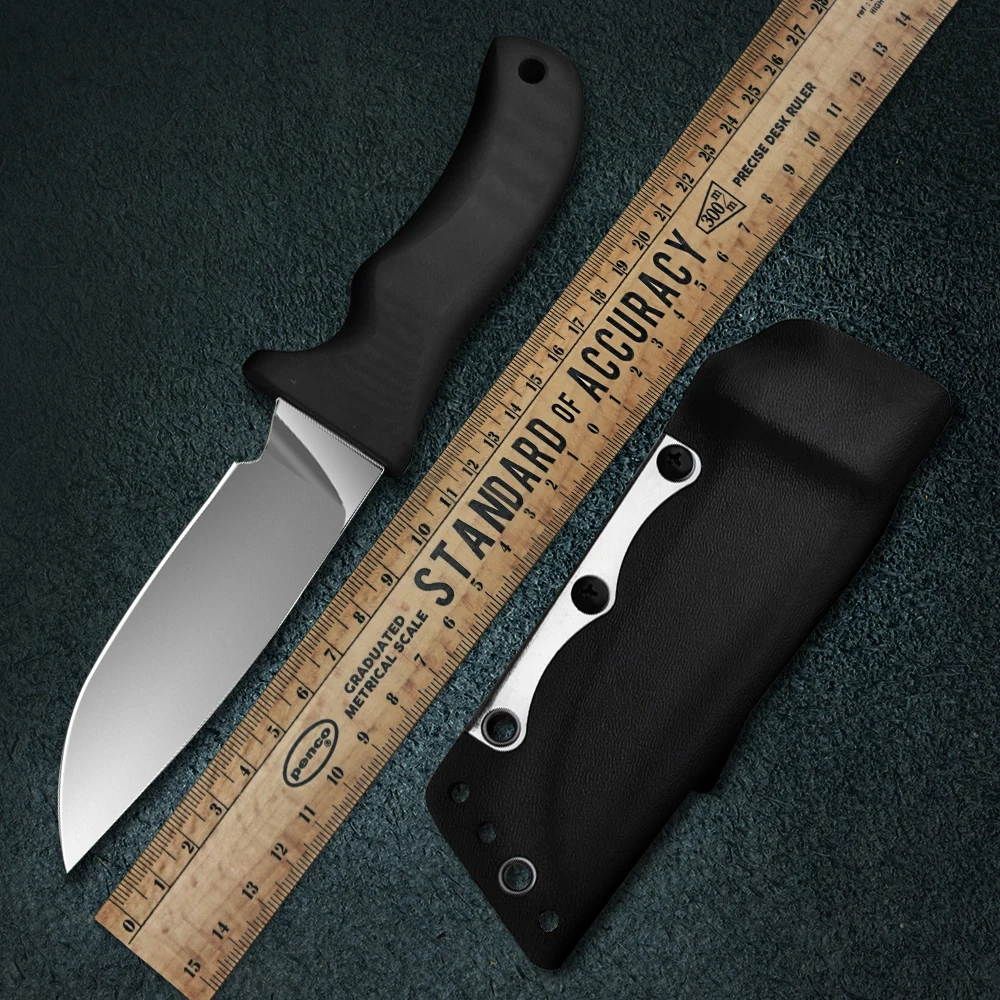 ATS-34 стальной нож Jungle G10, ручной нож для выживания в джунглях с ножнами Kydex, охотничий нож для самообороны, для рыбалки на природе