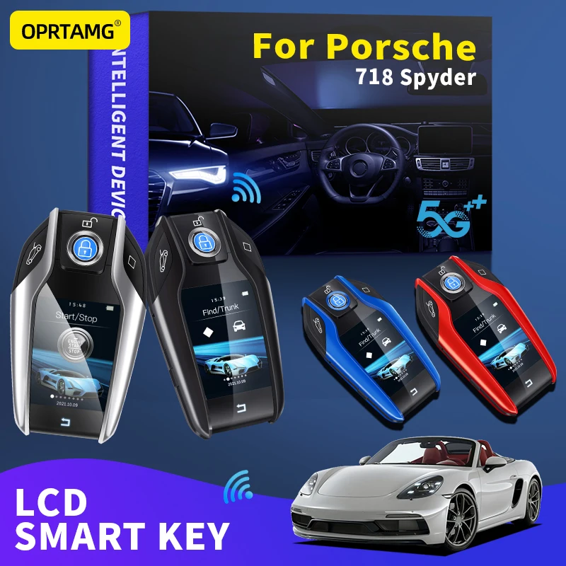 

Чехол для ключей OPRTAMG для Porsche 718 Spyder 2000 2001 2002 2003 2004 2005 2006 2007 2008 2009 2010 2011 2012 2013 2014