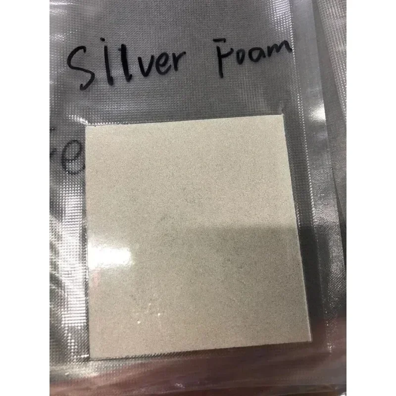 Индивидуальный размер пенопласта никель медь алюминиевая пена Ag серебристая