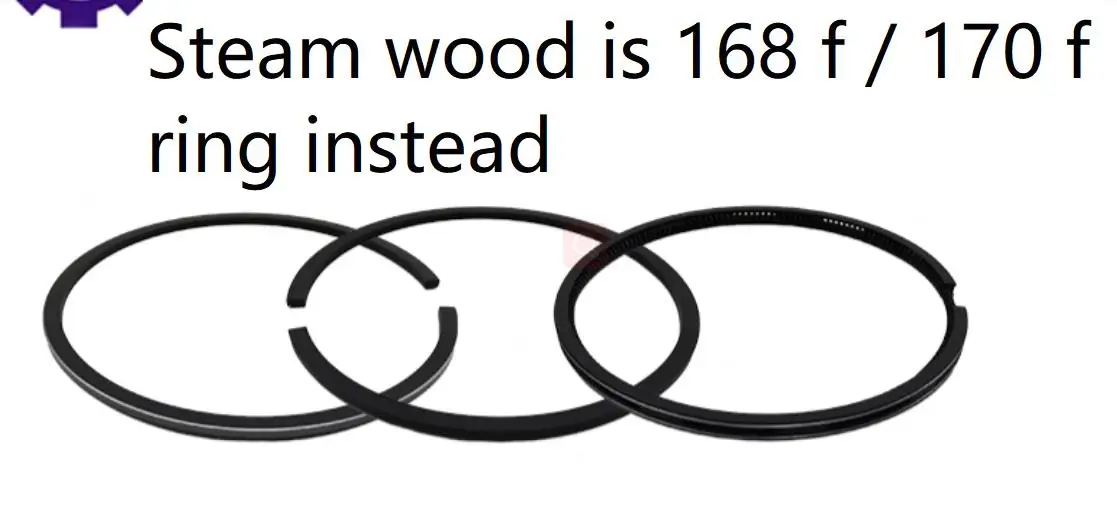 

Qichang Diesel Top Diesel Engine Parts Diesel Engine 168F 170F Diesel Engine Feiyan Piston Ring