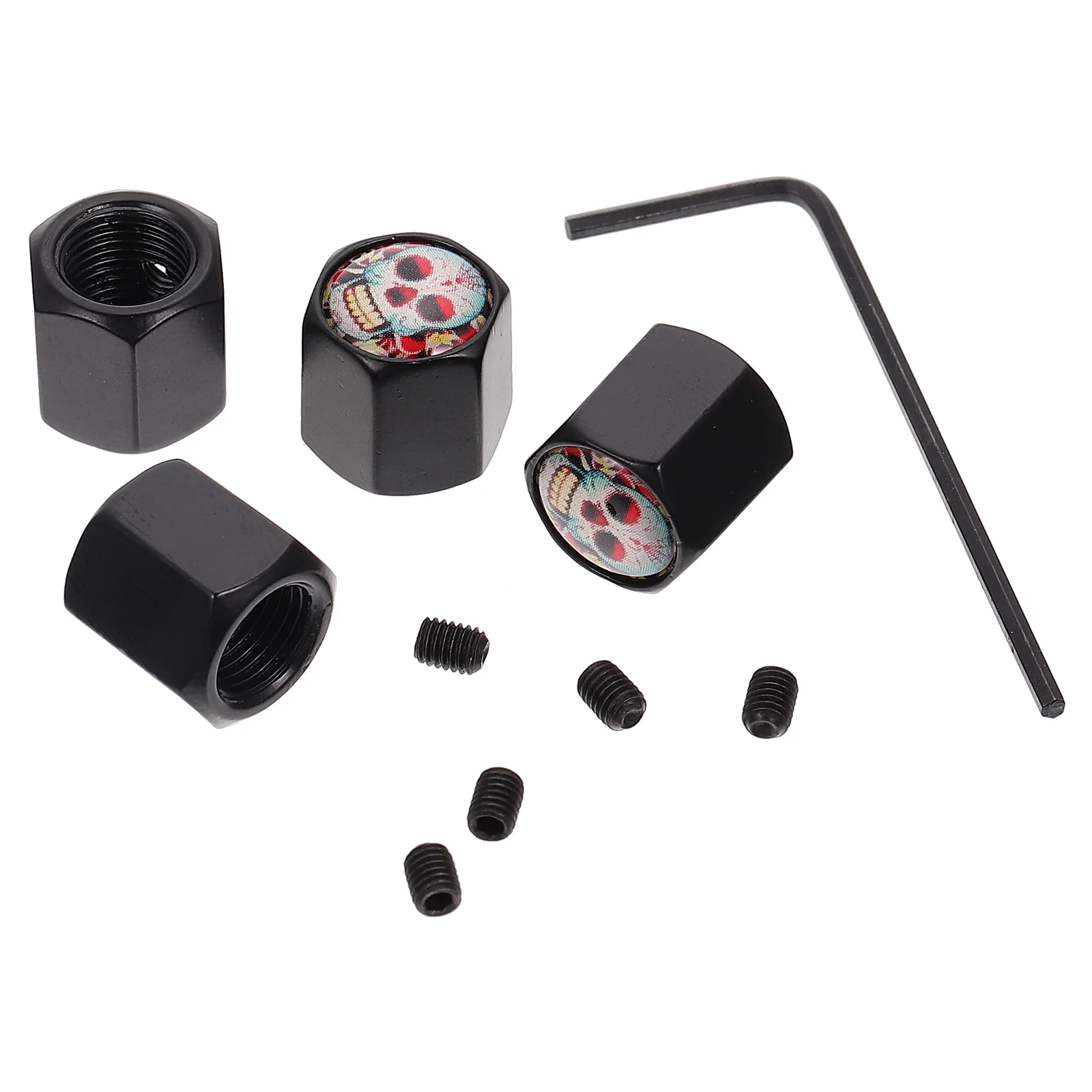 

Caps Bike Tire Cap Aluminum Presta Stem Metal Alloy Road Mountain Wheelcar Air