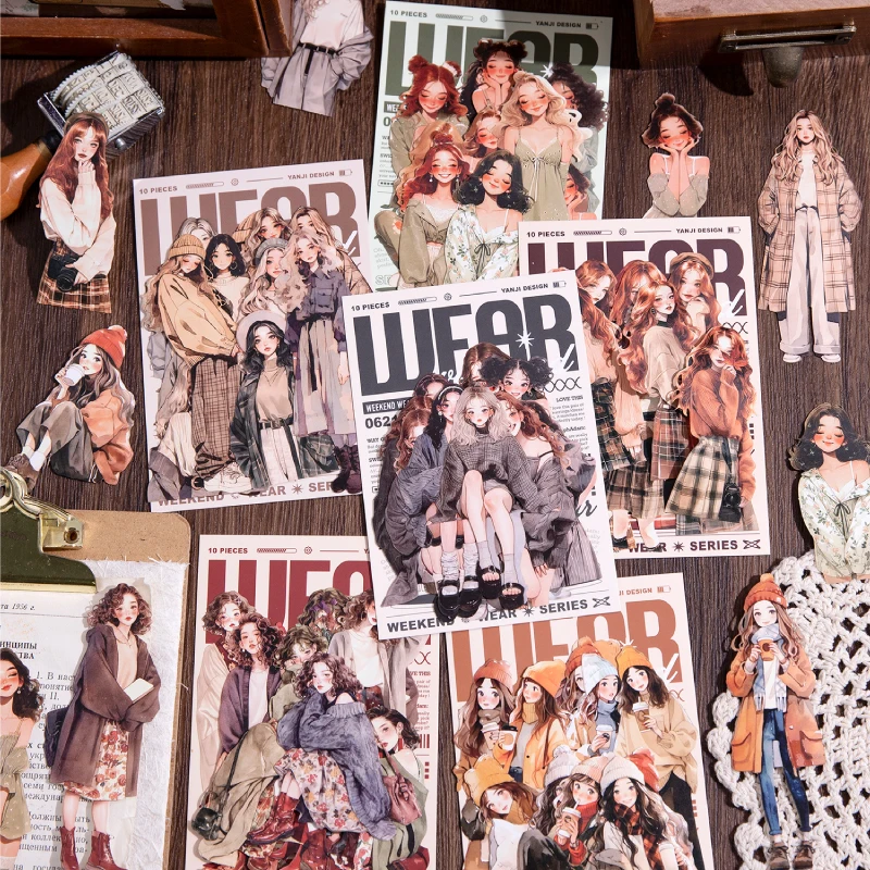 

Набор из 12 стикеров "Серия выходных"