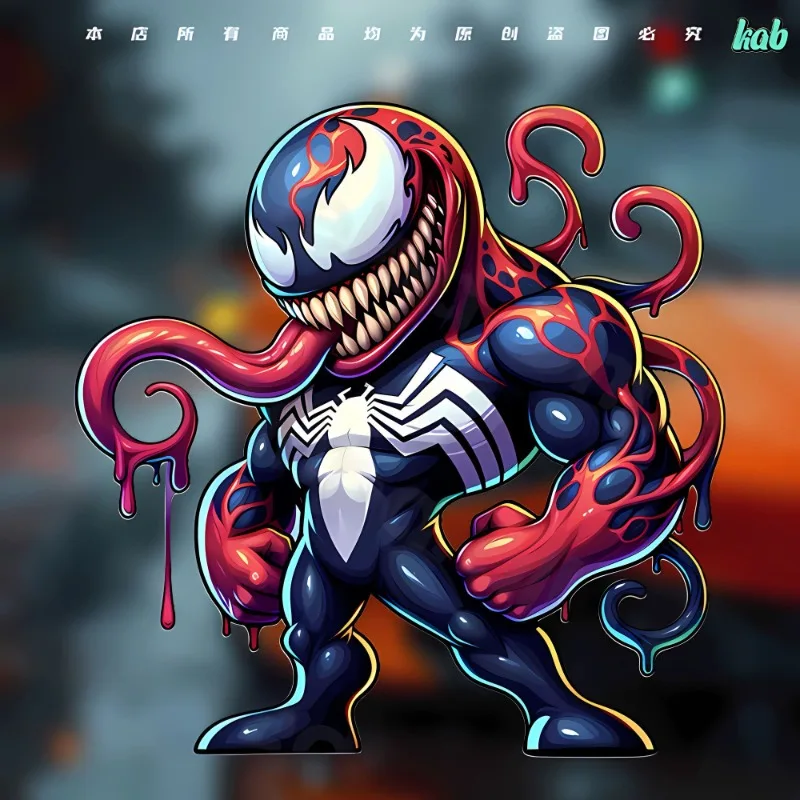Venom мультфильм крутой компьютерная гитара электрический мотоцикл корпус стекло