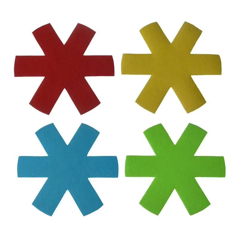 

Защитные накладки для кастрюль и сковородок, цветные разделительные накладки премиум-класса для обеденного стола, предотвращающие появлен...