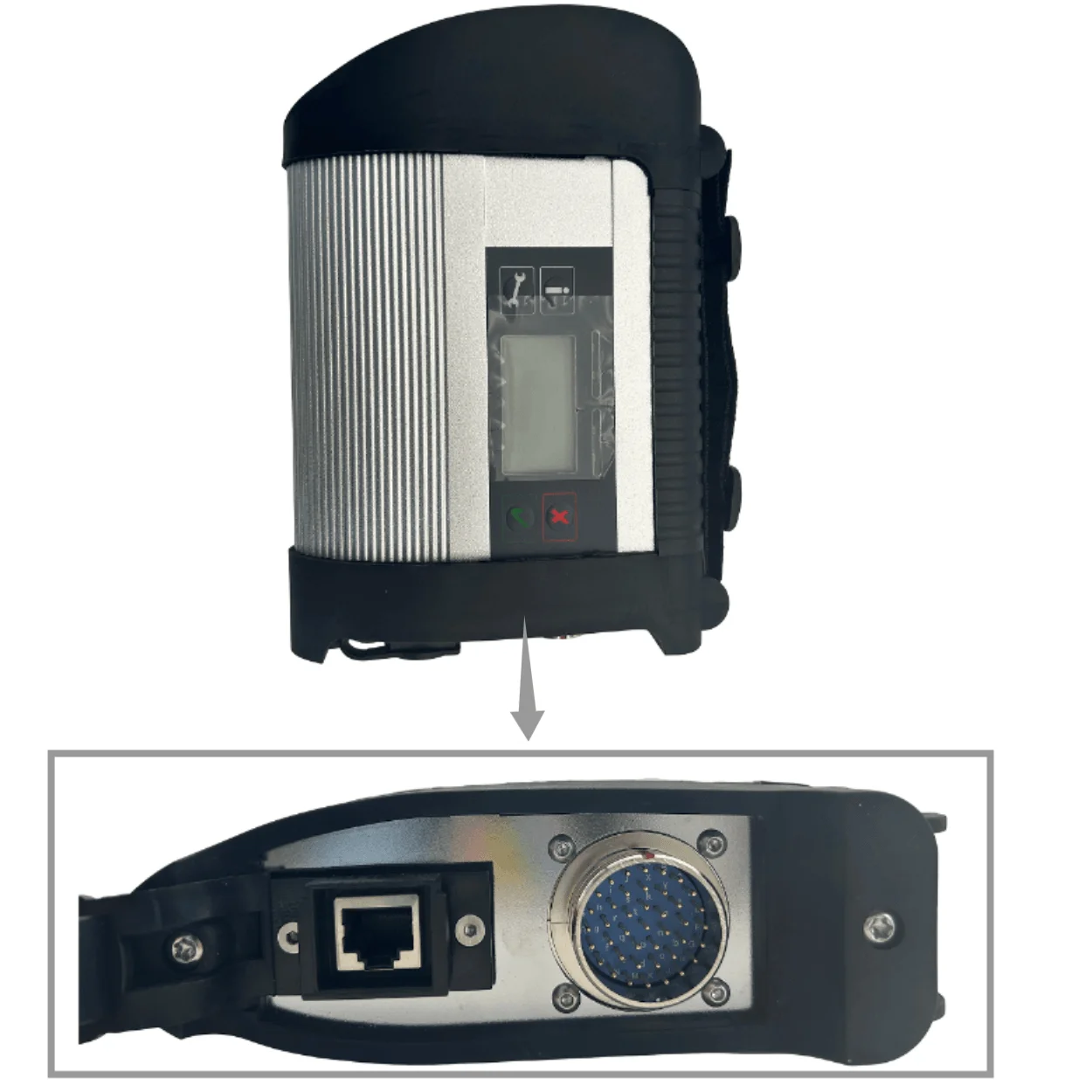 Фото MB Star C4 Автомобильный диагностический инструмент Поддержка Wi-Fi DOIP SD Connect C4 OBD2 сканер мультиплексор для грузовиков mercede Запчасти Аксессуары №2