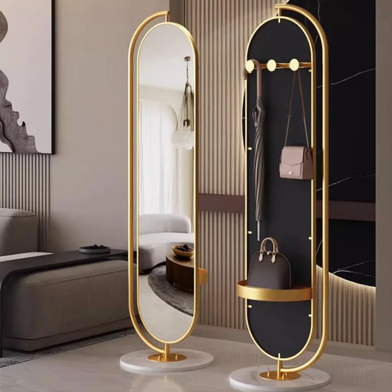 

Luxury Decorative Mirror Full Length Infinity Living Room Beauty Salon Decorative Mirror Vanity Espelho Redondo House Decoration