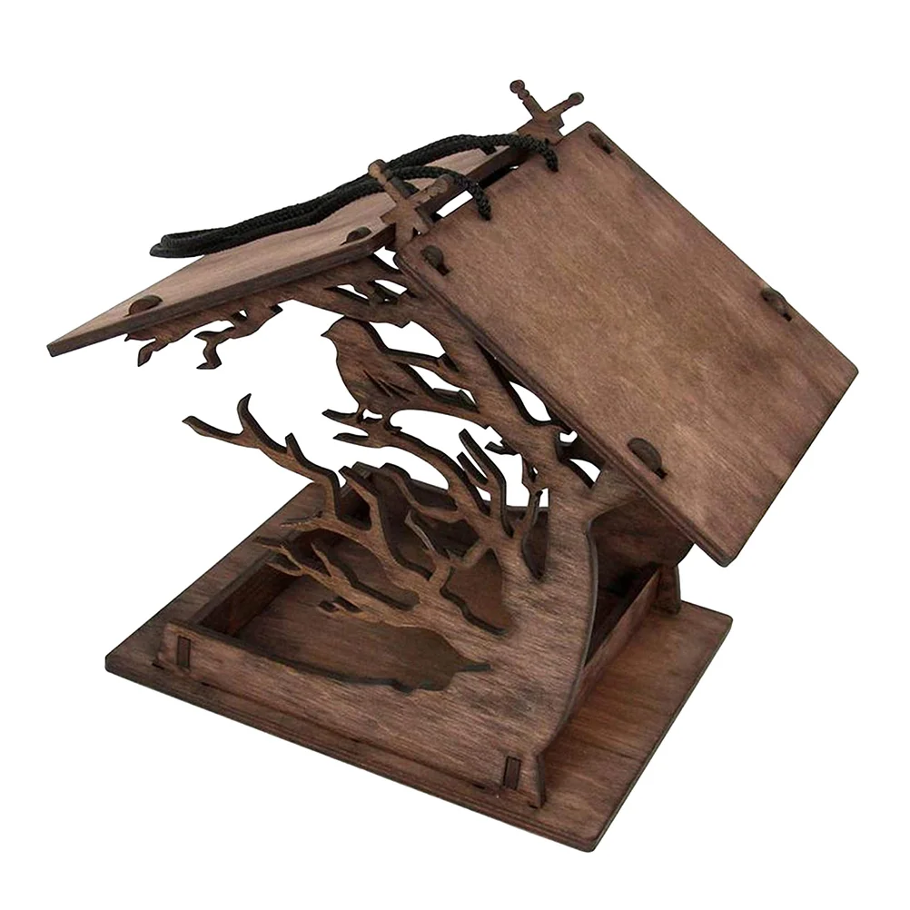 Контейнер Птичье гнездо дом для кормления кормушка белки задний двор кормушки