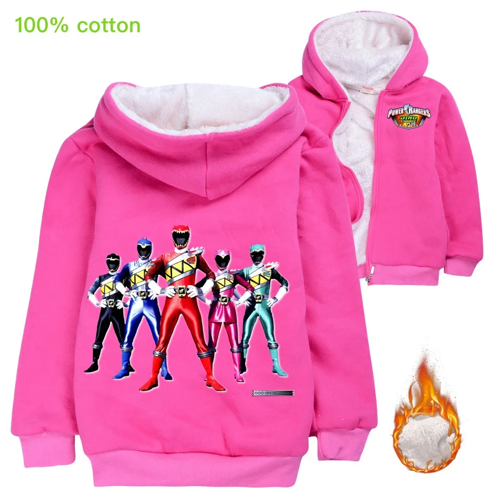 Мощная зимняя флисовая куртка ranger толстовка для мальчиков детская одежда теплая