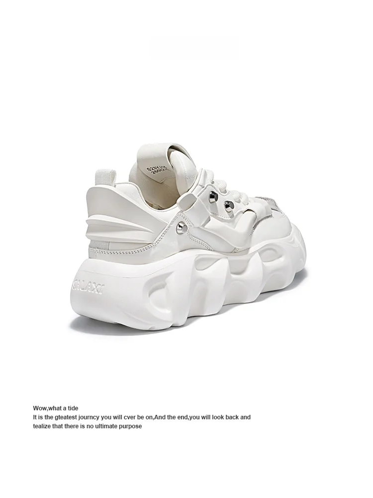 Salaixi Trendy Shoes Men's 2024 New Autumn Black High-Rise Fashion Brand Pu Shuai Fried Street Casual