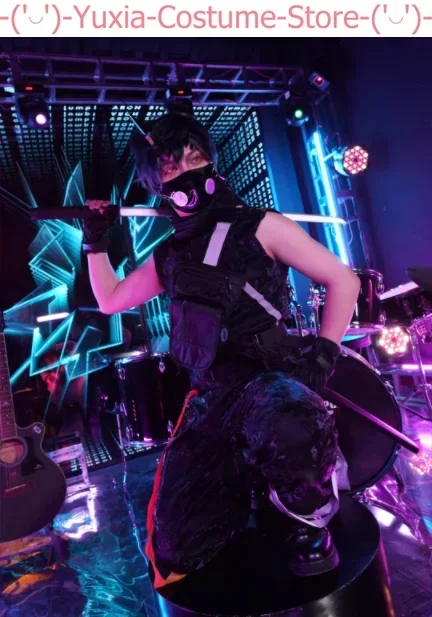 Костюм для косплея Рыцари Ритмическая синтетика Техасский фламенбингер Мизуки