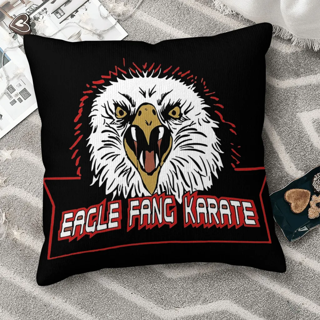 

Cobra Kai Amanda TV Eagle Fang Karate Throw Pillow Case Cushion Home Sofa Chair Print Decorative Hug Pillowcase