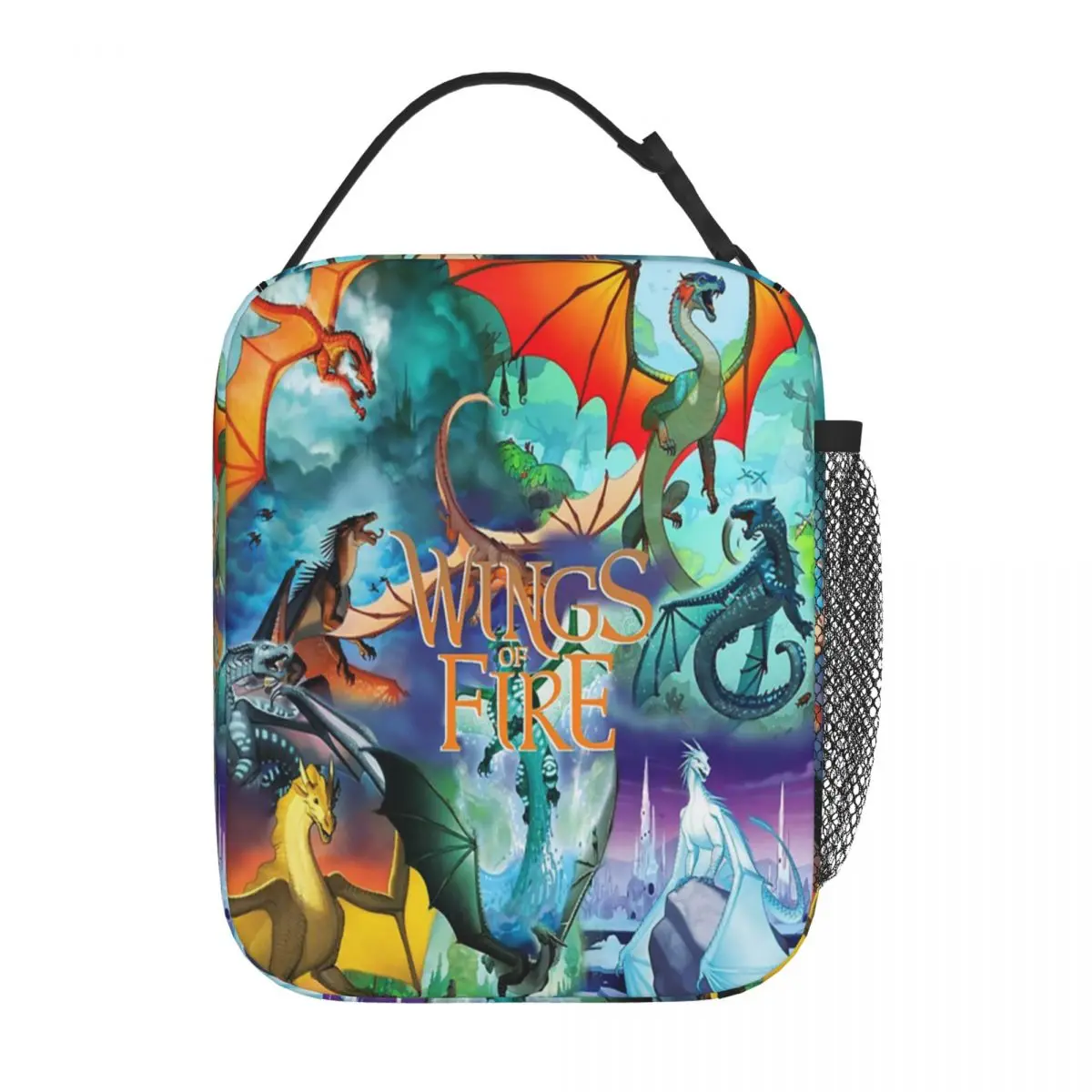

Wings Of Fire All Together Insulated Lunch Bags for Men Women Lunch Container Portable Cooler Thermal Bento Box School