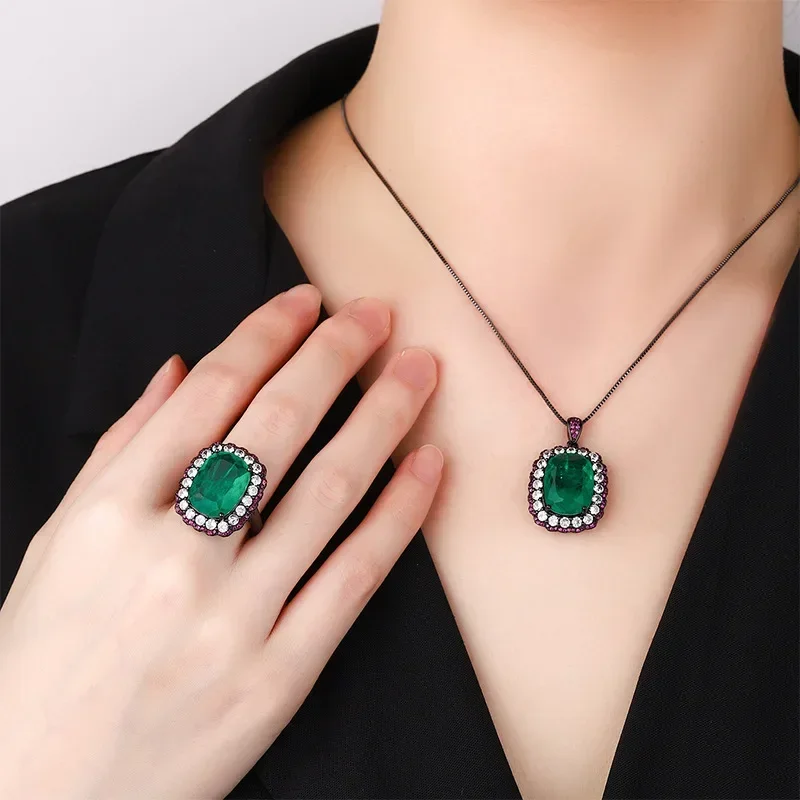 Регулируемое кольцо с цветком сияющие розово-зеленые драгоценные камни