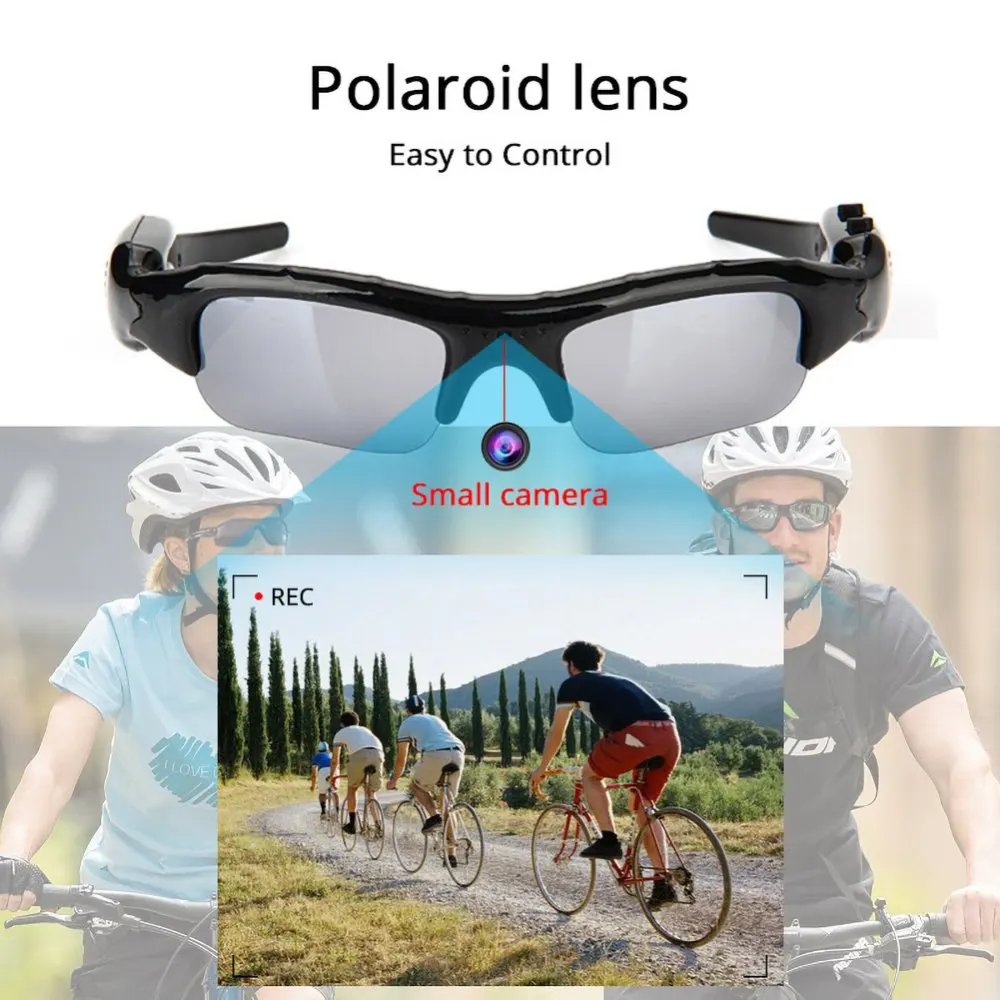 

UV400 Cycling Sunglasses 3 in 1 Digital Camera Cycling Eyewear Men HD Glasses Eyewear Fishing DVR Video Recorder Outdoor Sports