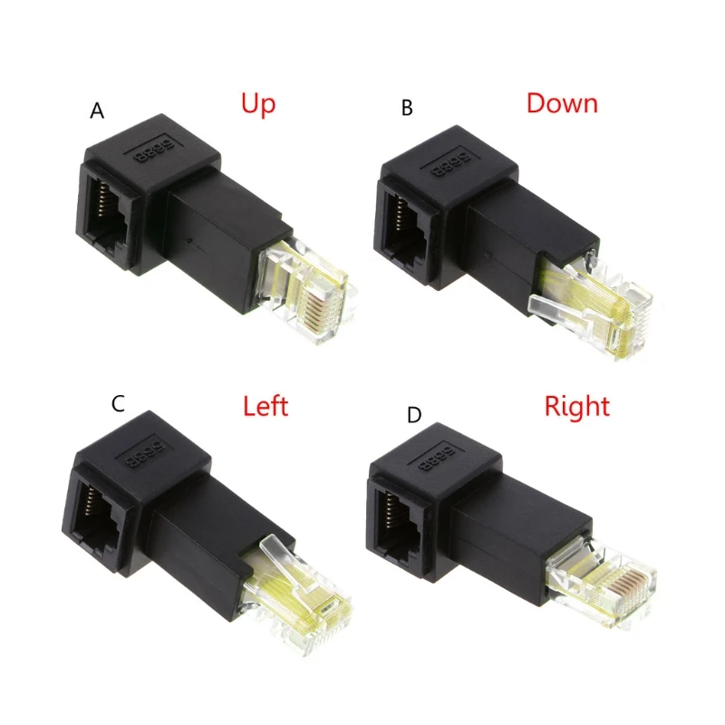

RJ45 Ethernet Coupler for Cat5e Ethernet Cable Extender Adapter Male to Female