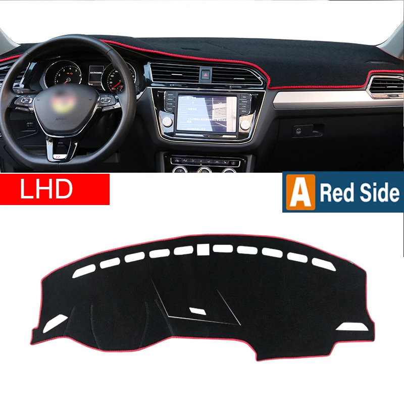 

Для Volkswagen VW Tiguan 2 MK2 R Line 2016 2017 2018 2019 2020 2021 2022 2023 крышка приборной панели автомобиля солнцезащитный козырек аксессуары