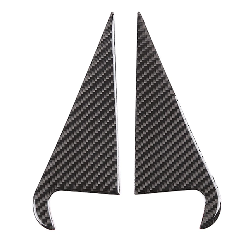 

Car Soft Carbon Fiber Rear Inner C-Pillar Triangle Cover Trim For Honda CRV 2007-2011