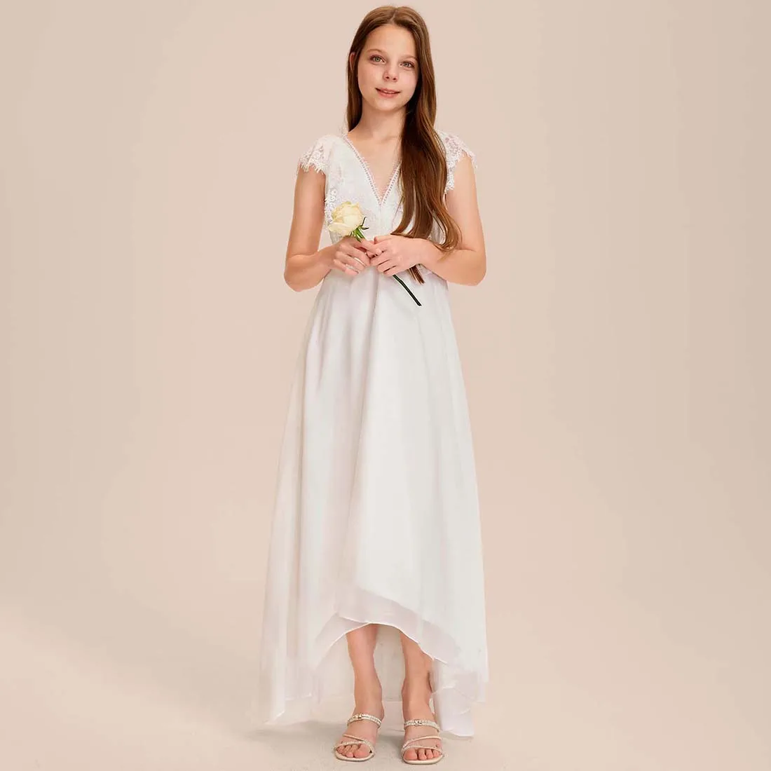 yzymanualroom-flower-girl-dress-junior-bridesmaid-dress-a-line-v-neck-asymmetrical-chiffon-lace-2-15t