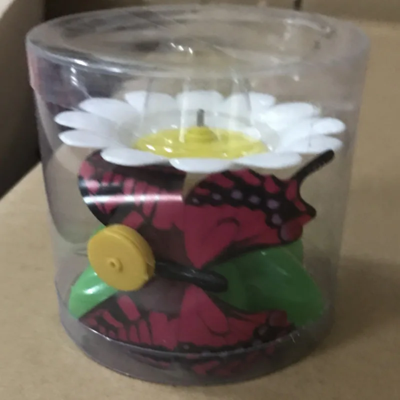 Автоматическая электрическая вращающаяся игрушка для кошек красочная бабочка