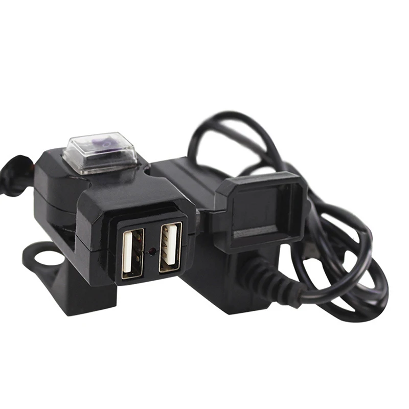 

Зарядное устройство для мотоцикла с двумя USB-портами, 12 В